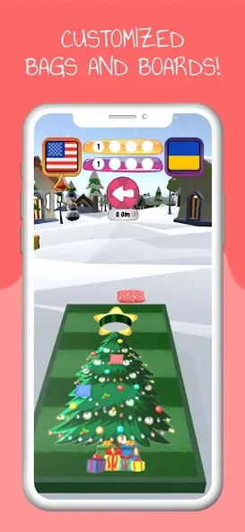 Cornhole 3D: Nations League (Корнхол 3Д) [МОД: Меню, Бесконечные монеты и Открытые уровни] Screenshot 4