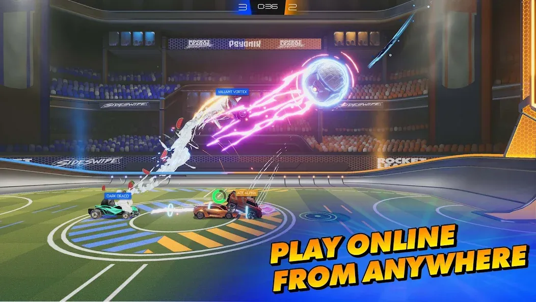 Rocket League Sideswipe (Рокет Лиг Сайдсвайп) [МОД: Деньги, Монеты и Меню MOD] Screenshot 1