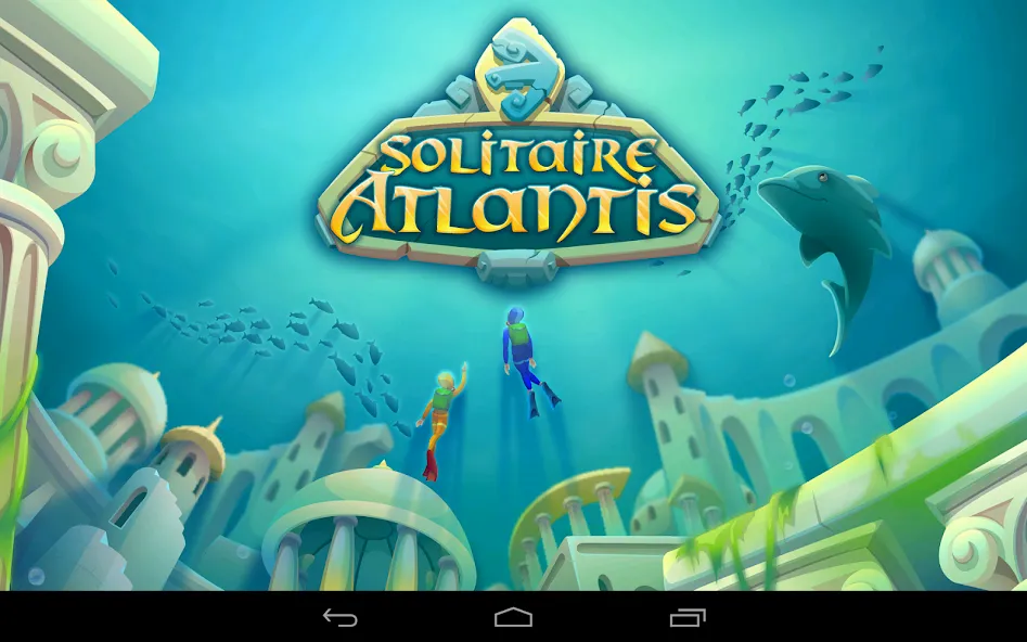 Solitaire Atlantis (олитэр Атлантис) [МОД: Бесконечные деньги, Монеты и Мега MOD] Screenshot 5