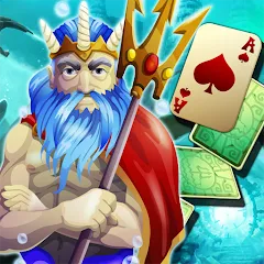 Скачать Solitaire Atlantis (олитэр Атлантис) [МОД: Бесконечные деньги, Монеты и Мега MOD] | Взлом Solitaire Atlantis на Андроид