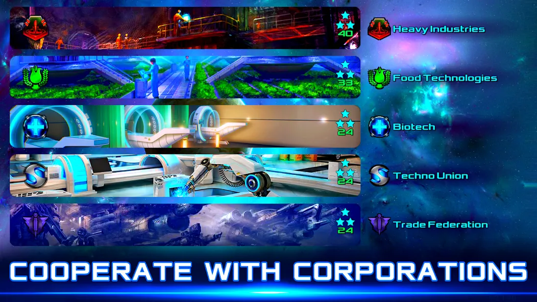 Idle Space Business Tycoon (Айдл Спейс Бизнес Тайкун) [МОД: Много денег, Монет и Все открыто] Screenshot 3