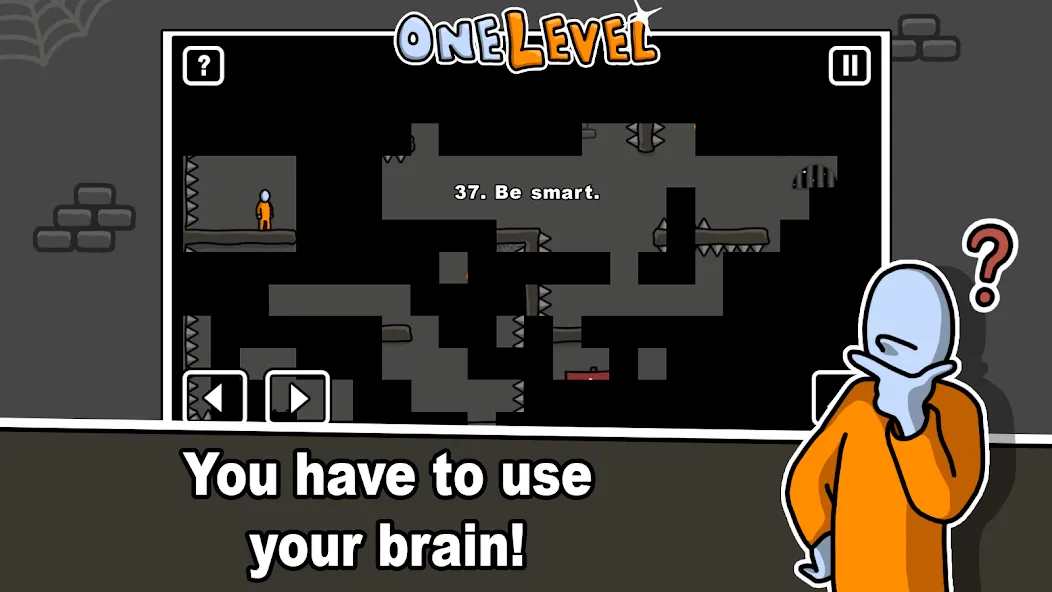 One Level: Stickman Jailbreak (Уан Левел) [МОД: Бесконечные деньги, Монеты и Мега MOD] Screenshot 4