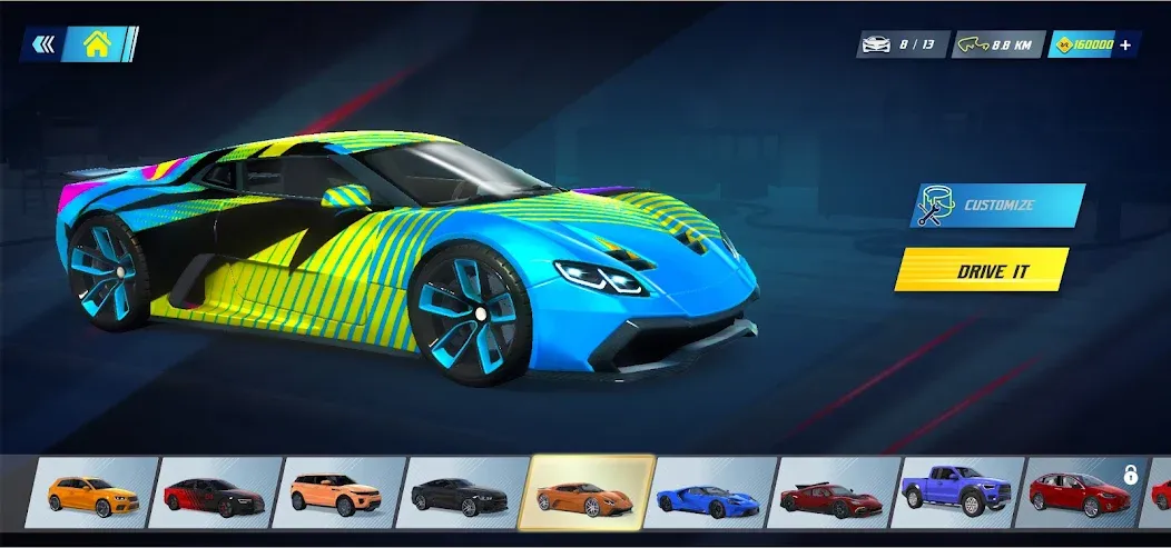 Combust- Car Driving Simulator (Комбуст) [МОД: Меню, Бесконечные монеты и Открытые уровни] Screenshot 3
