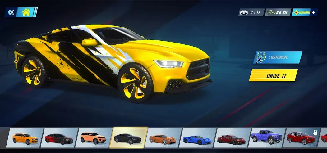Combust- Car Driving Simulator (Комбуст) [МОД: Меню, Бесконечные монеты и Открытые уровни] Screenshot 4