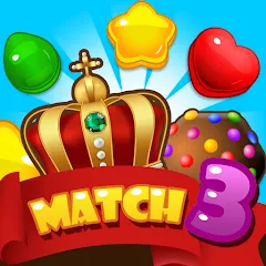 Скачать Royal Match King (Роял Матч Кинг) [МОД: Много монет, Открытые уровни и Мега MOD] | Взлом Royal Match King на Андроид