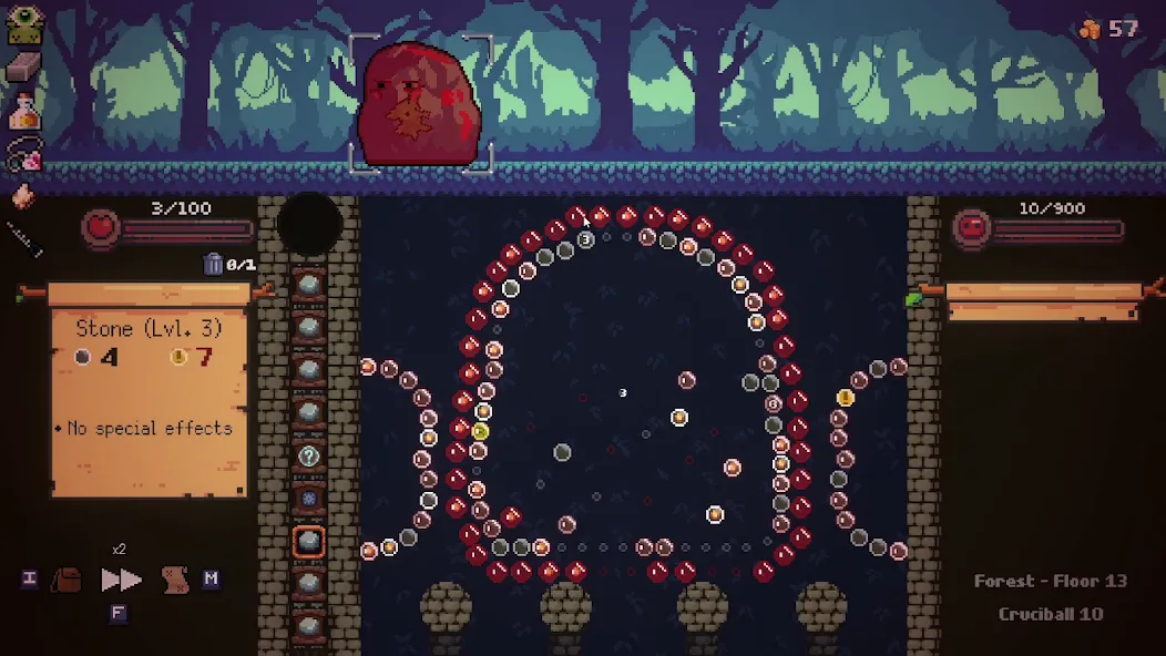 Peglin - A Pachinko Roguelike (Пеглин) [МОД: Все открыто, Дополнительные деньги и Меню MOD] Screenshot 3