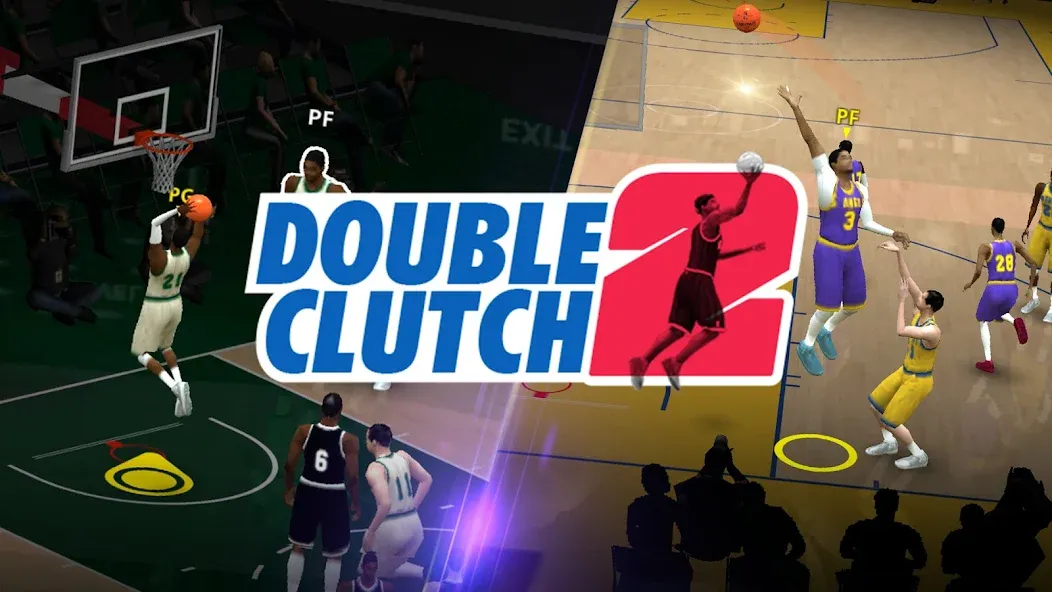 DoubleClutch 2 : Basketball (ДаблКлач 2) [МОД: Все открыто, Дополнительные деньги и Меню MOD] Screenshot 1