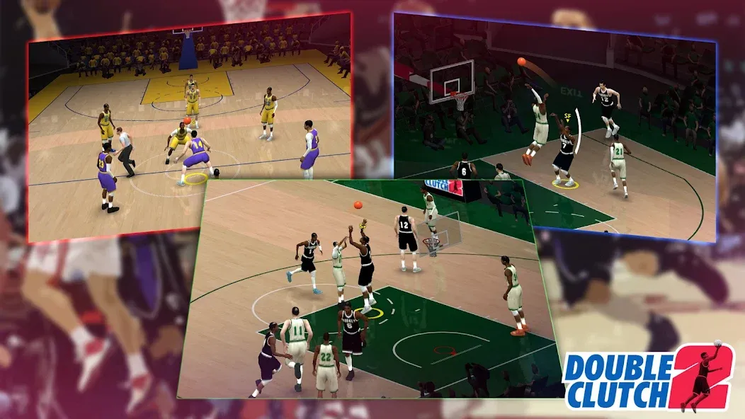 DoubleClutch 2 : Basketball (ДаблКлач 2) [МОД: Все открыто, Дополнительные деньги и Меню MOD] Screenshot 4