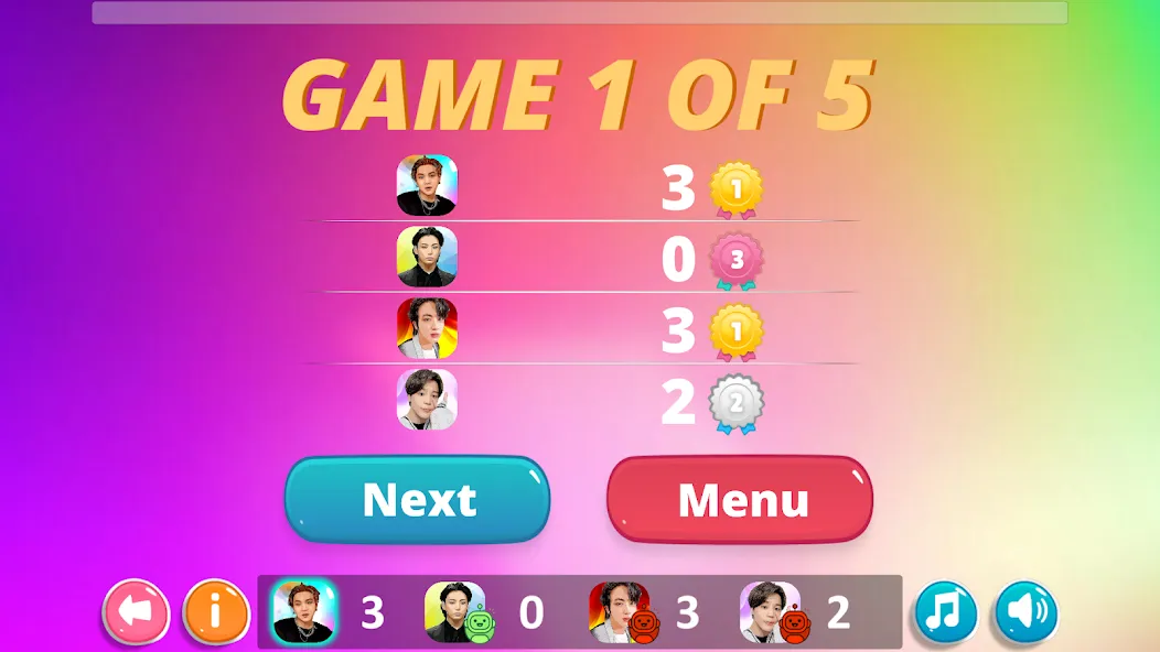 Bangtan Memory (Бангтан Мемори) [МОД: Много монет, Открытые уровни и Мега MOD] Screenshot 5