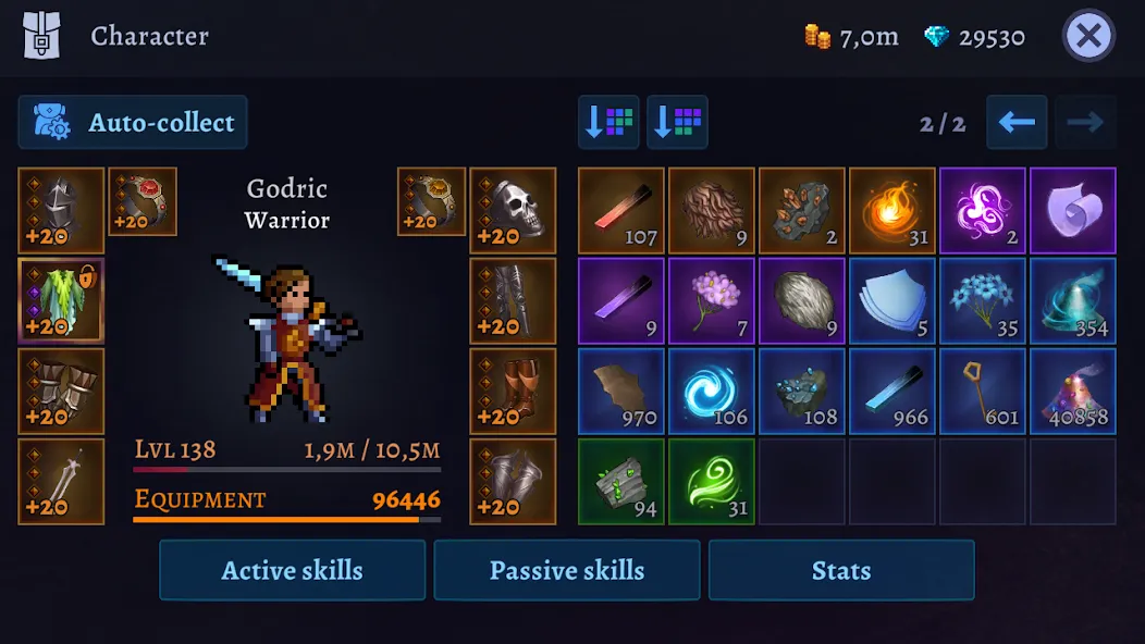 Darkrise - Pixel Action RPG (Даркрайс) [МОД: Меню, Бесконечные монеты и Открытые уровни] Screenshot 5