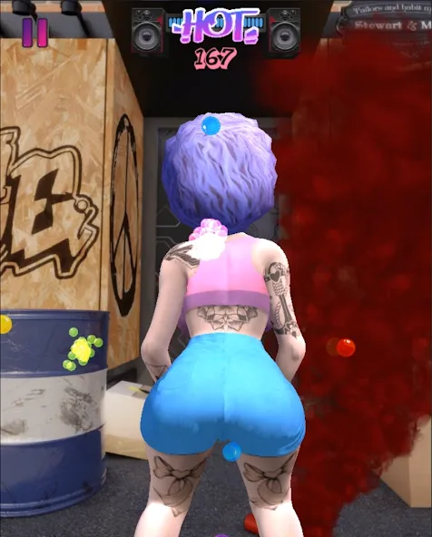 Twerk Hero: A Dance Game (Тверкгерой) [МОД: Меню, Бесконечные монеты и Открытые уровни] Screenshot 2