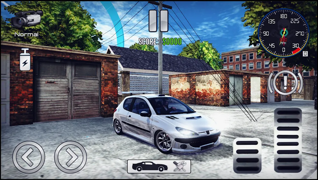 206 Drift Simulator (Дрифт Симулятор) [МОД: Много денег, Монет и Все открыто] Screenshot 5