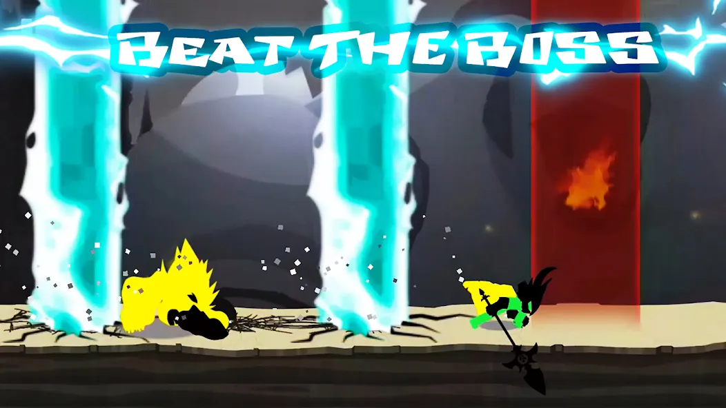 Stickman The Flash (Стикмэн Флэш) [МОД: Меню, Бесконечные монеты и Открытые уровни] Screenshot 2