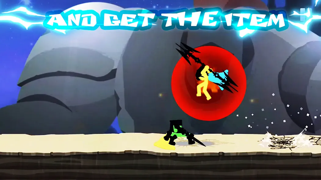 Stickman The Flash (Стикмэн Флэш) [МОД: Меню, Бесконечные монеты и Открытые уровни] Screenshot 3