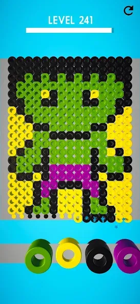 Hama Beads: Colorful Puzzles (Хама бидс) [МОД: Деньги, Монеты и Меню MOD] Screenshot 2