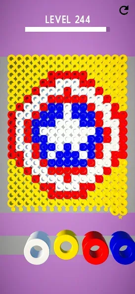Hama Beads: Colorful Puzzles (Хама бидс) [МОД: Деньги, Монеты и Меню MOD] Screenshot 3