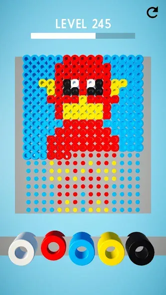 Hama Beads: Colorful Puzzles (Хама бидс) [МОД: Деньги, Монеты и Меню MOD] Screenshot 4