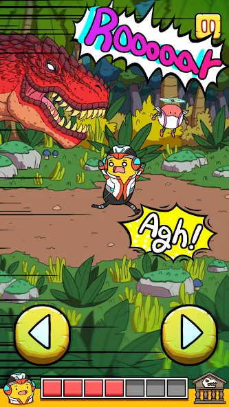 BANATOON2: Jurassic World! (БАНАТУН2) [МОД: Бесконечные деньги, Монеты и Мега MOD] Screenshot 3