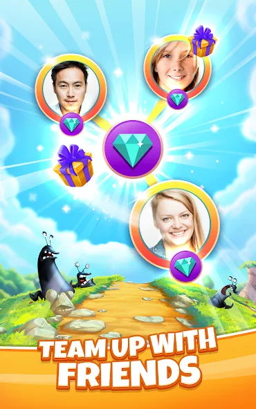 Match 3 Game - Fiends Stars (Матч 3 Игра) [МОД: Много денег, Монет и Все открыто] Screenshot 5