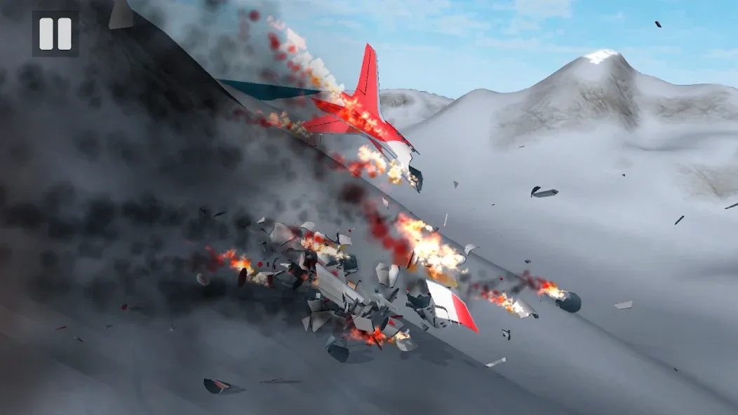 Plane Crash: Flight Simulator (Плейн Краш) [МОД: Меню, Бесконечные монеты и Открытые уровни] Screenshot 3