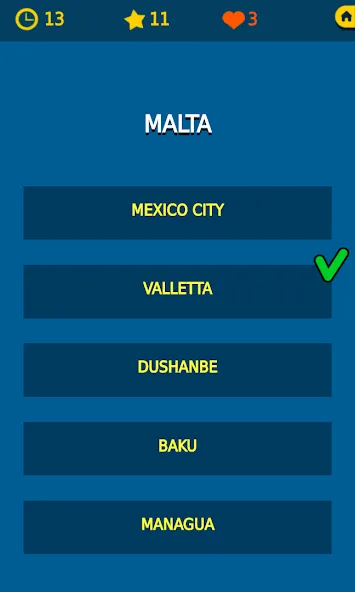 Capital Map Flag - geo quiz [МОД: Много денег, Монет и Все открыто] Screenshot 5