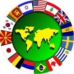 Скачать Capital Map Flag - geo quiz [МОД: Много денег, Монет и Все открыто] | Взлом Capital Map Flag - geo quiz на Андроид