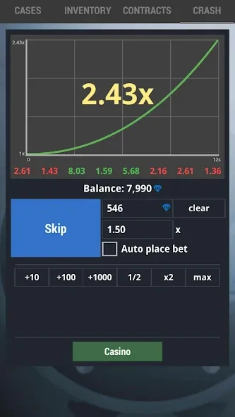 Case Simulator 2 (Кейс Симулятор 2) [МОД: Меню, Бесконечные монеты и Открытые уровни] Screenshot 1