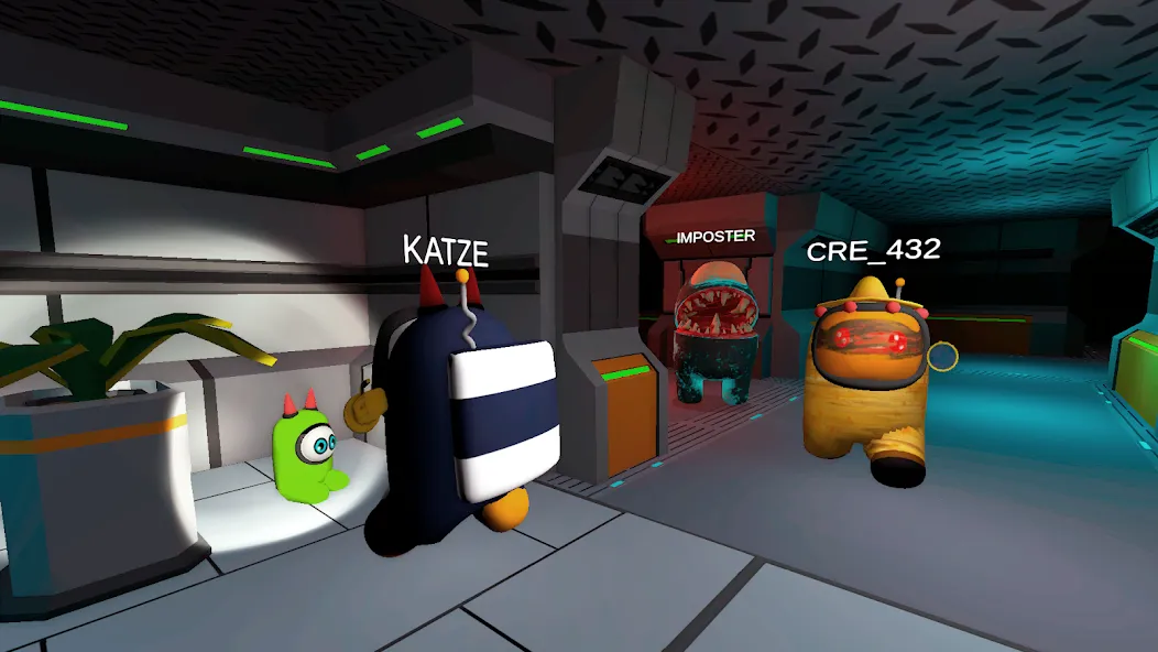 Imposter 3D: online horror (Импостер 3Д) [МОД: Много монет, Открытые уровни и Мега MOD] Screenshot 1