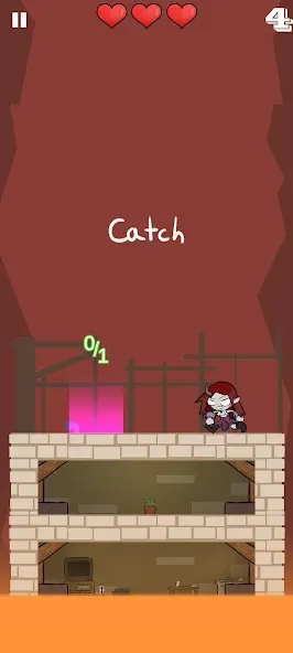 Sinking Tower (Синкинг Тауэр) [МОД: Меню, Бесконечные монеты и Открытые уровни] Screenshot 3