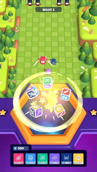 Dice Roll Defense (Дайс Ролл Дефенс) [МОД: Бесконечные деньги, Монеты и Мега MOD] Screenshot 1