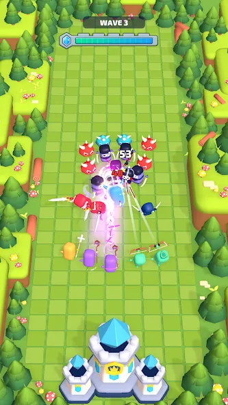 Dice Roll Defense (Дайс Ролл Дефенс) [МОД: Бесконечные деньги, Монеты и Мега MOD] Screenshot 2