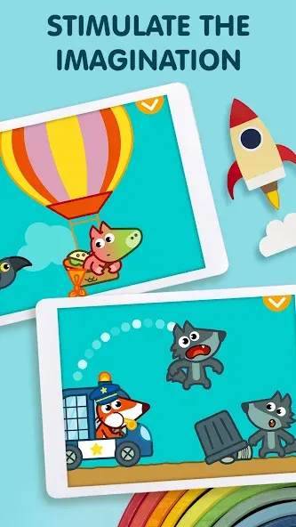 Pango Kids: Fun Learning Games [МОД: Деньги, Монеты и Меню MOD] Screenshot 4
