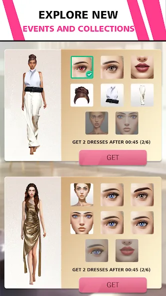 Doll Dress Up:Makeover Girls [МОД: Меню, Бесконечные монеты и Открытые уровни] Screenshot 5