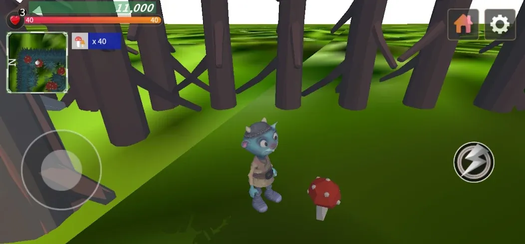 Forest Dimensions (Форест Дименшнс) [МОД: Много монет, Открытые уровни и Мега MOD] Screenshot 1