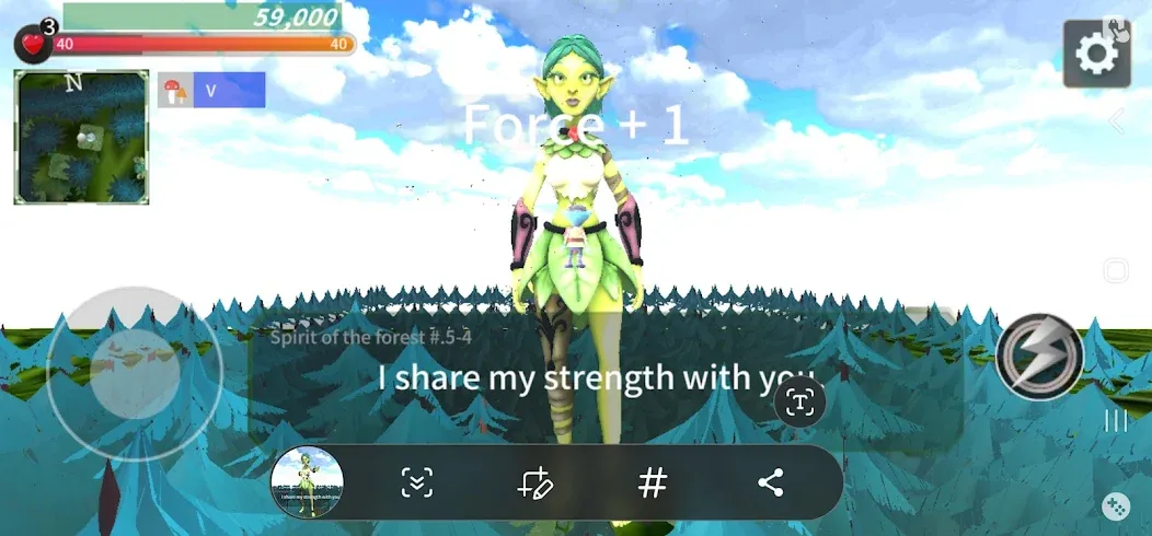 Forest Dimensions (Форест Дименшнс) [МОД: Много монет, Открытые уровни и Мега MOD] Screenshot 2