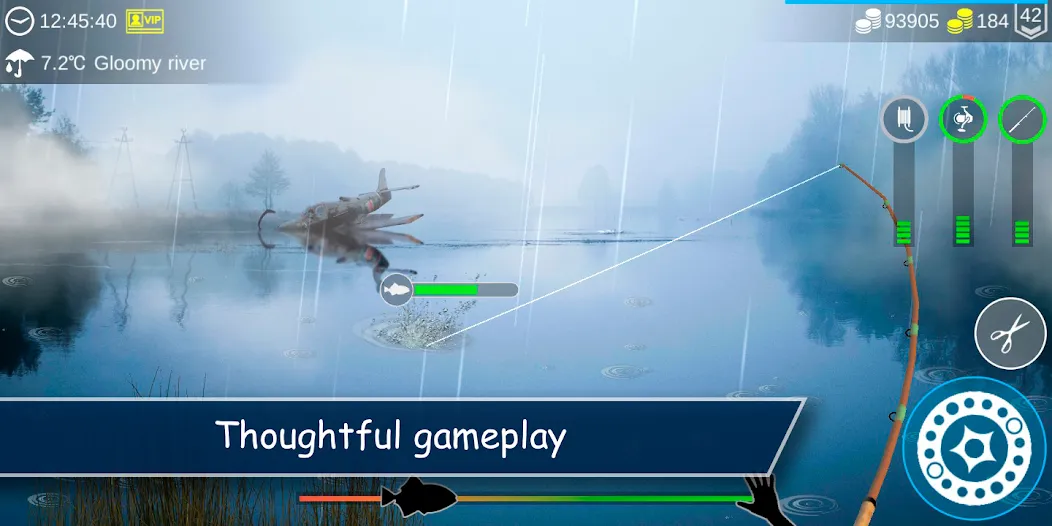 My Fishing World (Мой рыболовный мир) [МОД: Меню, Бесконечные монеты и Открытые уровни] Screenshot 3