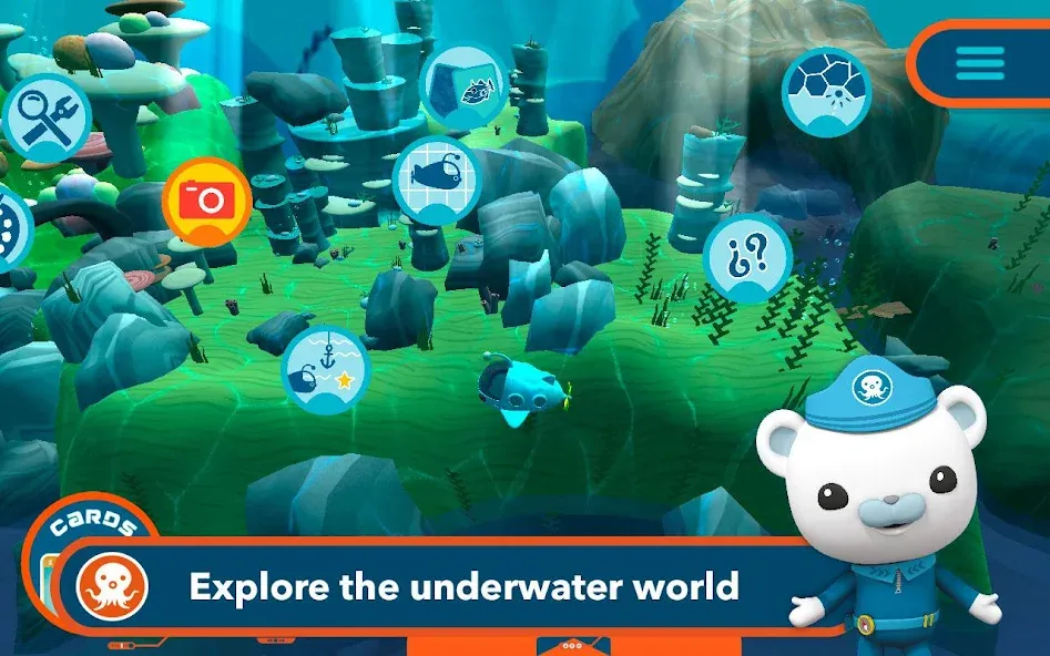 Octonauts and the Whale Shark [МОД: Бесконечные деньги, Монеты и Мега MOD] Screenshot 1