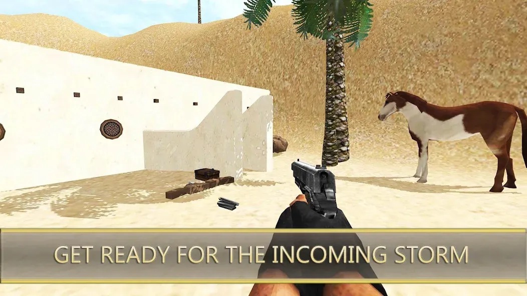 Desert Hawks: Soldier War Game [МОД: Все открыто, Дополнительные деньги и Меню MOD] Screenshot 1