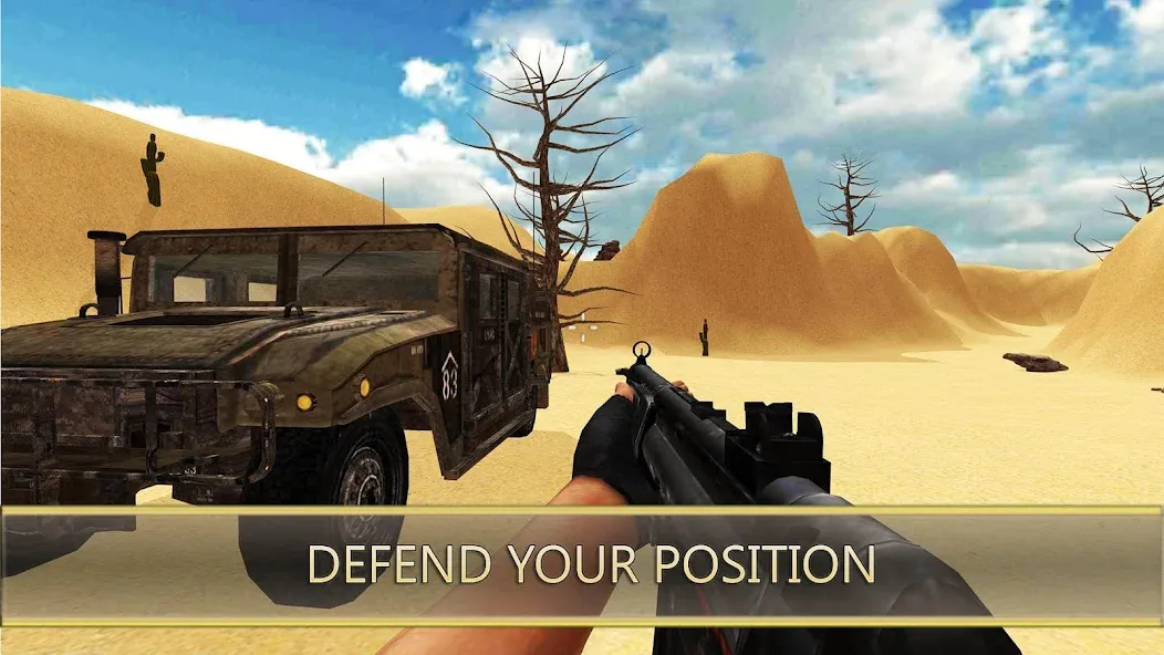 Desert Hawks: Soldier War Game [МОД: Все открыто, Дополнительные деньги и Меню MOD] Screenshot 3