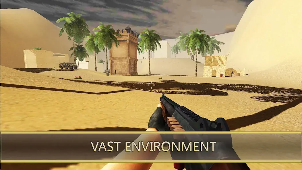 Desert Hawks: Soldier War Game [МОД: Все открыто, Дополнительные деньги и Меню MOD] Screenshot 5
