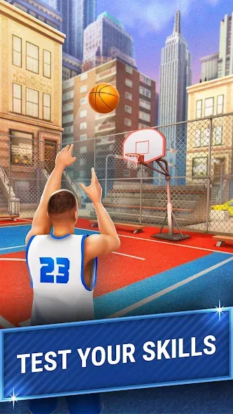 3pt Contest: Basketball Games [МОД: Все открыто, Дополнительные деньги и Меню MOD] Screenshot 4