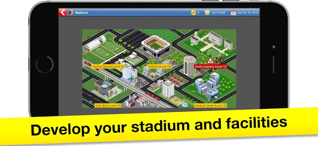 Soccer Tycoon: Football Game [МОД: Бесконечные деньги, Монеты и Мега MOD] Screenshot 2