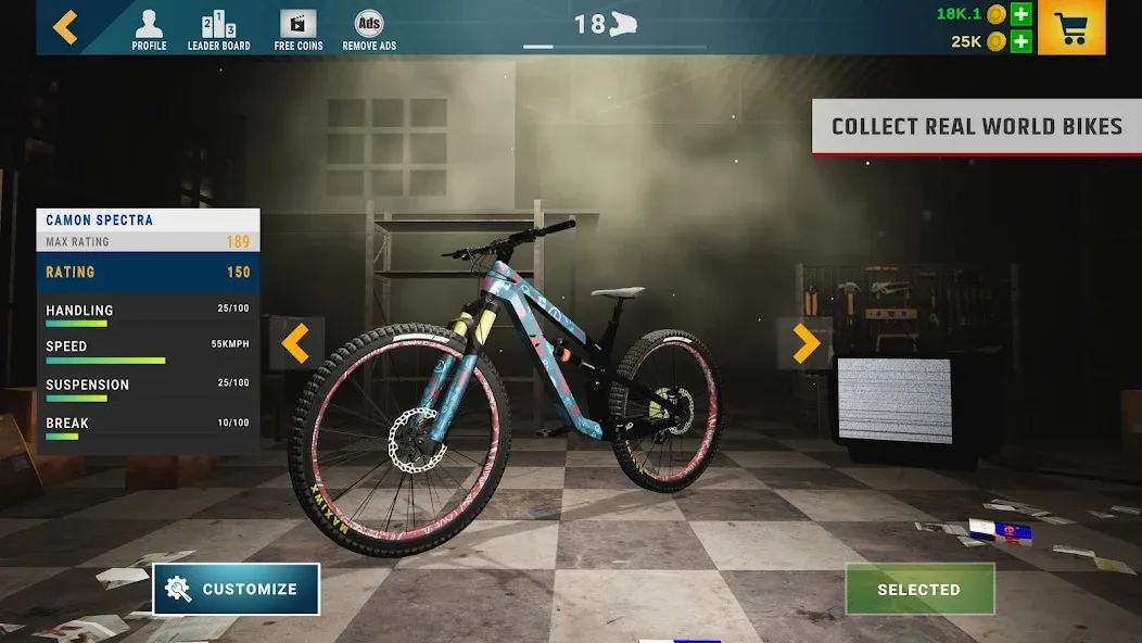 Downhill Republic (Даунхилл Республик) [МОД: Деньги, Монеты и Меню MOD] Screenshot 4