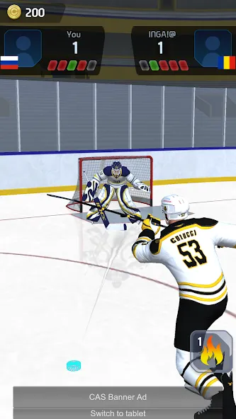 Hockey Game Stars 3D (Хоккей Гейм Старс 3D) [МОД: Много денег, Монет и Все открыто] Screenshot 4