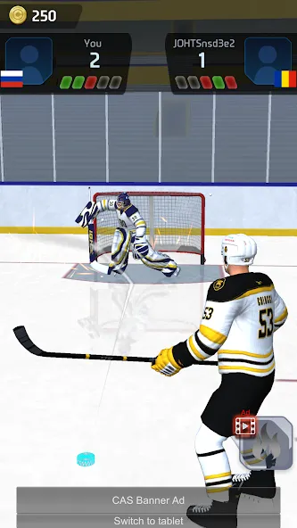 Hockey Game Stars 3D (Хоккей Гейм Старс 3D) [МОД: Много денег, Монет и Все открыто] Screenshot 5