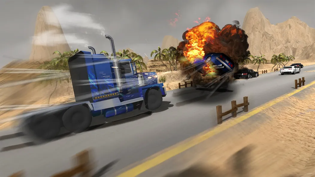 Car Highway Racing for Speed (Трафик Рейсер Трафик игры) [МОД: Много монет, Открытые уровни и Мега MOD] Screenshot 5