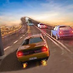 Скачать Car Highway Racing for Speed (Трафик Рейсер Трафик игры) [МОД: Много монет, Открытые уровни и Мега MOD] | Взлом Car Highway Racing for Speed на Андроид