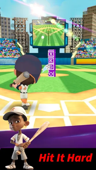 Baseball Letter Strike Homerun [МОД: Все открыто, Дополнительные деньги и Меню MOD] Screenshot 2