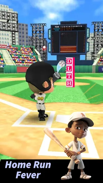 Baseball Letter Strike Homerun [МОД: Все открыто, Дополнительные деньги и Меню MOD] Screenshot 3