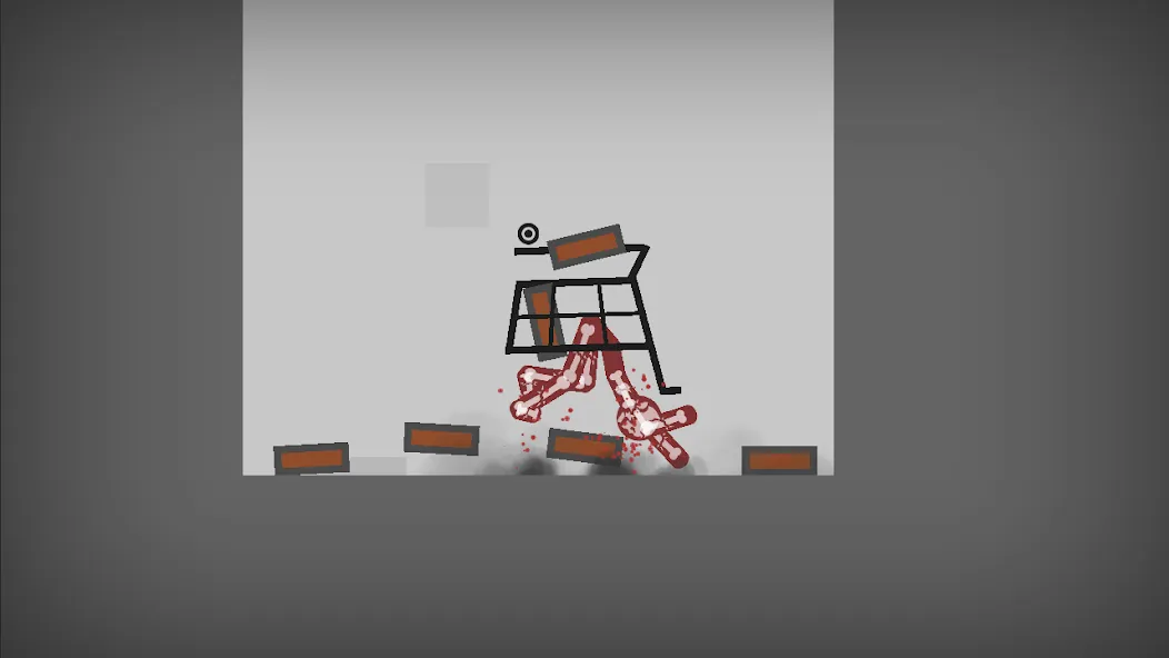 Stickman Dismounting (тикман Дисмаунтинг) [МОД: Бесконечные деньги, Монеты и Мега MOD] Screenshot 5